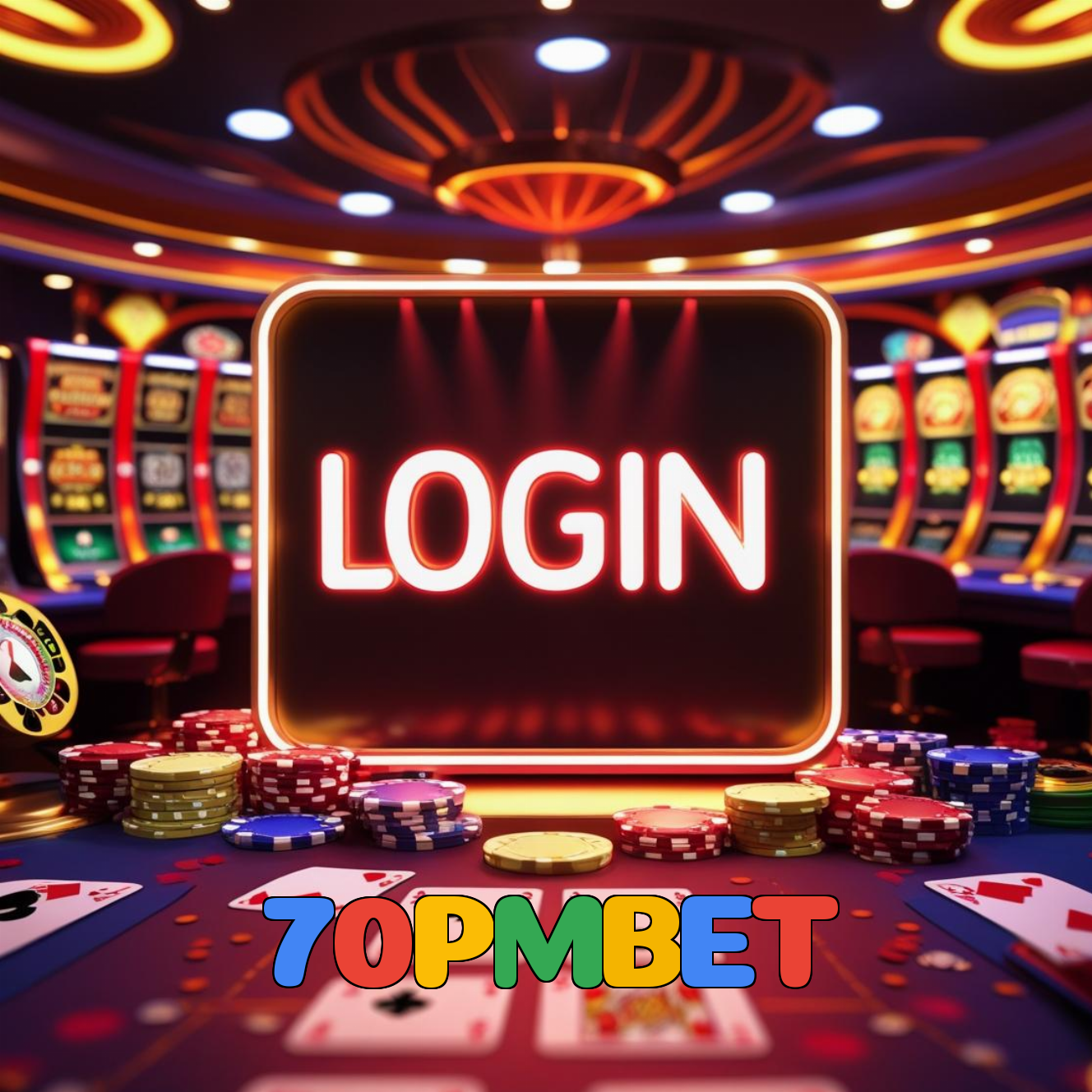 Login no 70PMBET